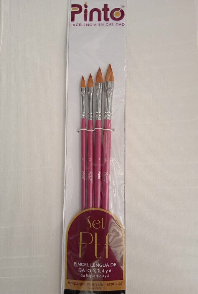 Pinto PTF Brush set Pincel lengua de gato