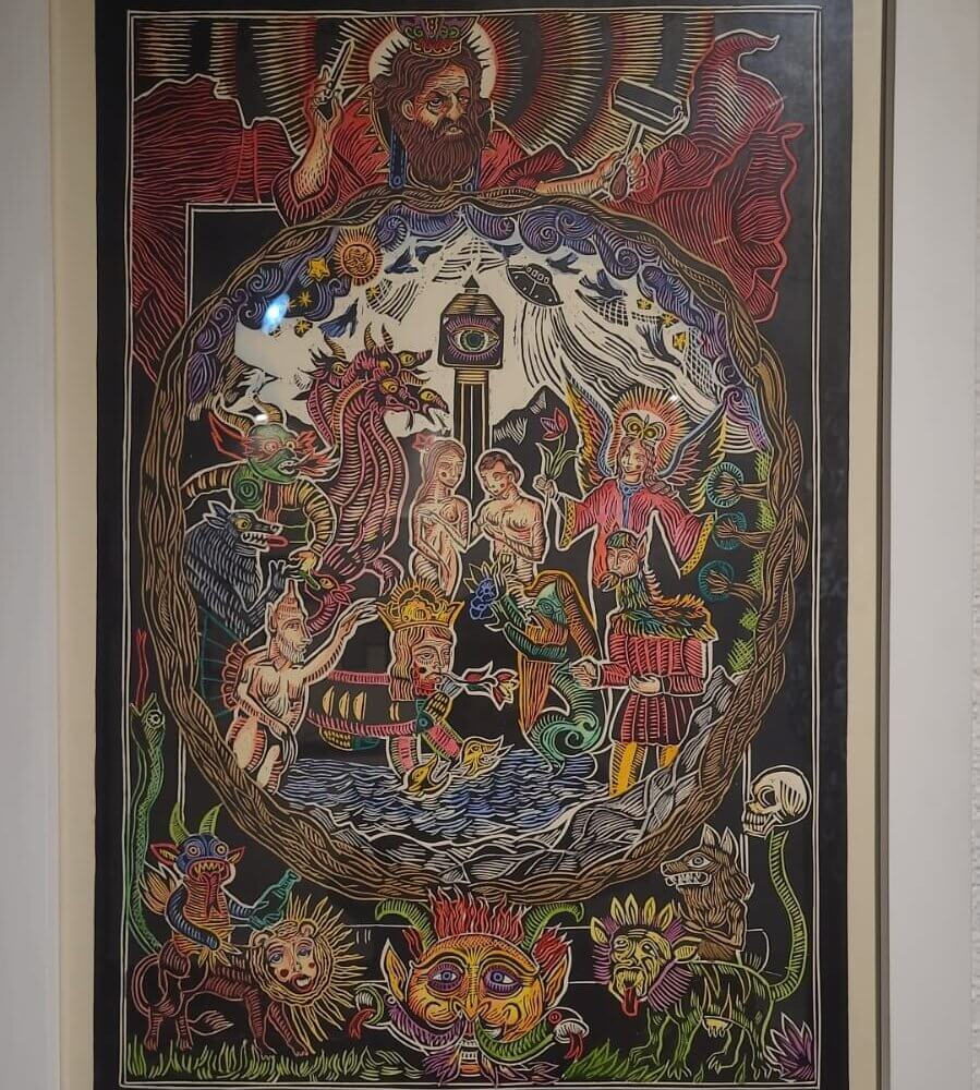La Creacion del mundo pagano by Alejandro Barreto